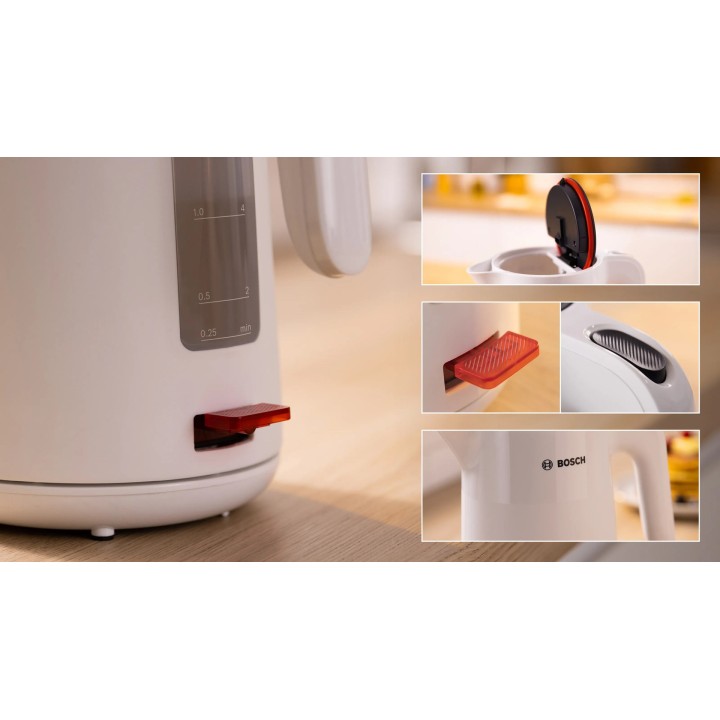 Bosch TWK2M161 bollitore elettrico 1.7 L 2400 W bianco