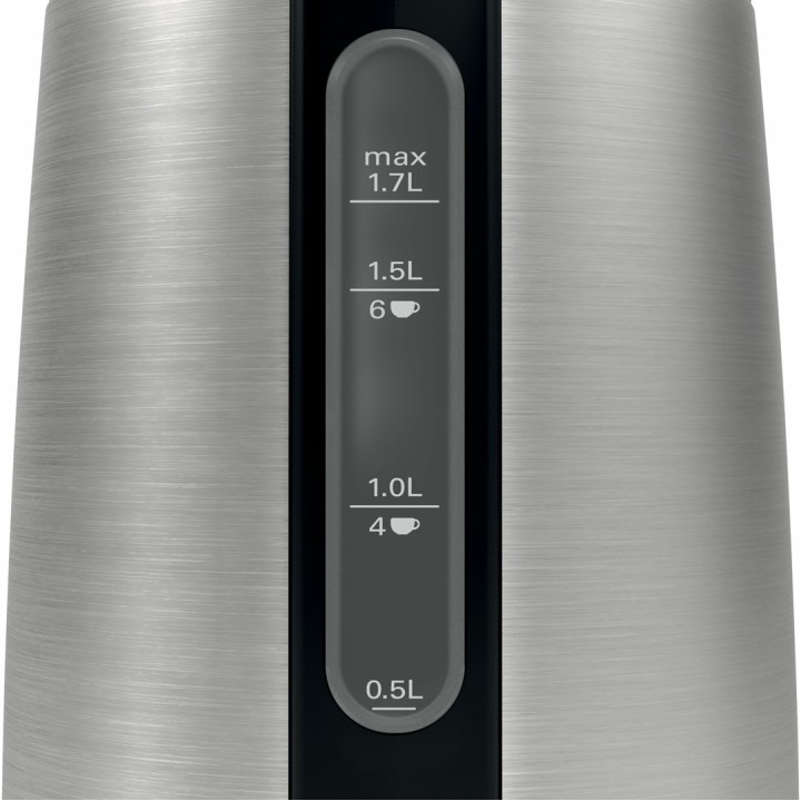 Bosch TWK3P420 bollitore elettrico 1.7 L 2400 W Nero Acciaio inox