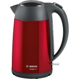 Bosch TWK3P424 bollitore elettrico 1.7 L 2400 W Grigio Rosso