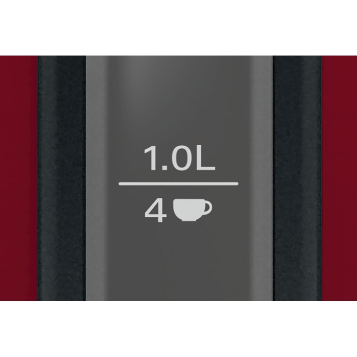 Bosch TWK3P424 bollitore elettrico 1.7 L 2400 W Grigio Rosso
