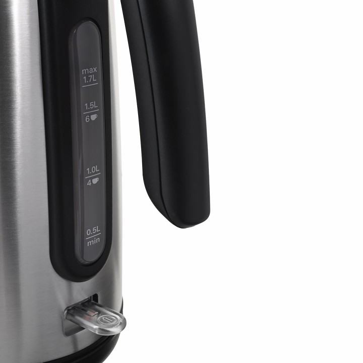 Bosch TWK7L460 bollitore elettrico 1.7 L 2400 W acciaio inossidabile