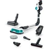 Aspirapolvere senza filo 2 in 1 aspira e lava Unlimited 7 ProHygienic Aqua bianco