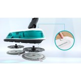 Aspirapolvere senza filo 2 in 1 aspira e lava Unlimited 7 ProHygienic Aqua bianco