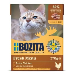 BOZITA Pollo in gelatina - Cibo umido per gatti - 370 g
