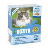 BOZITA Fresh Menu Sterilizzato Salmerino artico - cibo umido per gatti - 370g