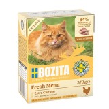 BOZITA Fresh Menu Sterilizzato Pollo extra - cibo umido per gatti - 370g