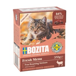 BOZITA Fresh Menu Sterilised cervo - cibo umido per gatti - 370g