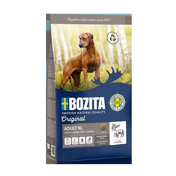 BOZITA Original Adult XL Agnello - cibo secco per cani - 12kg