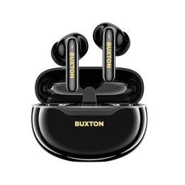 Buxton BTW 7200 Black Tuya - Auricolari wireless in-ear con custodia di ricarica nero