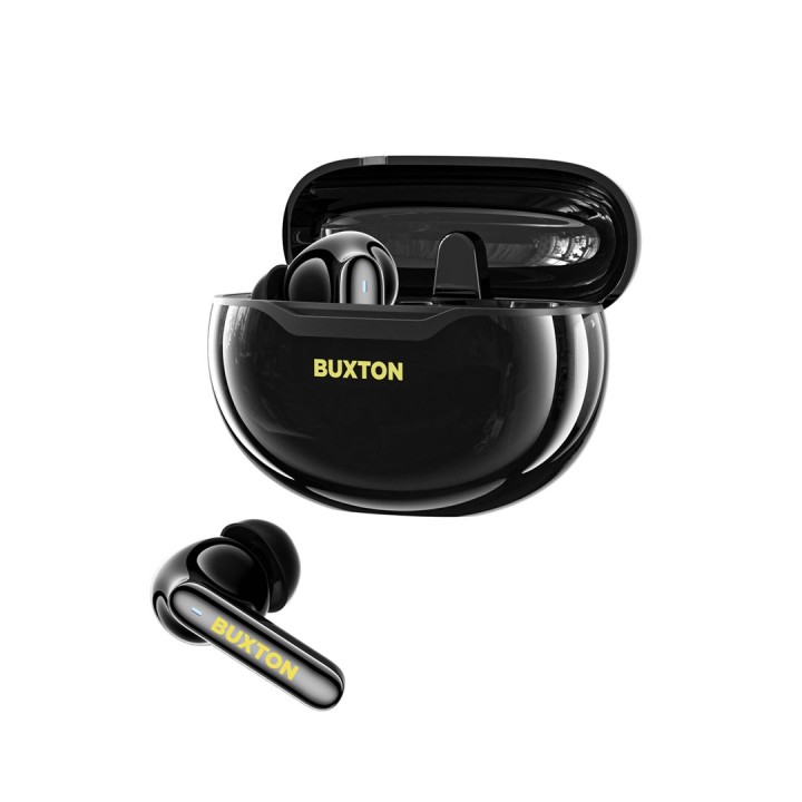 Buxton BTW 7200 Black Tuya - Auricolari wireless in-ear con custodia di ricarica nero