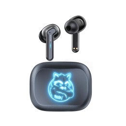Buxton BTW 8200 auricolari wireless in-ear Racoon con custodia di ricarica bianca