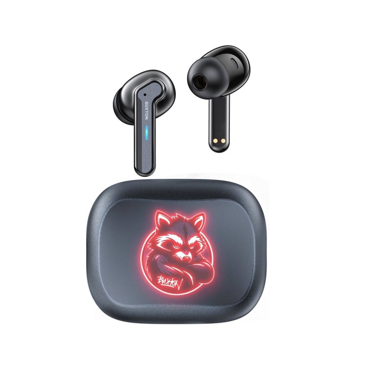 Buxton BTW 8200 auricolari wireless in-ear Racoon con custodia di ricarica bianca