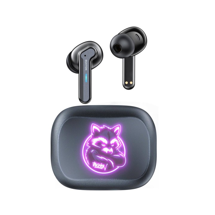 Buxton BTW 8200 auricolari wireless in-ear Racoon con custodia di ricarica bianca