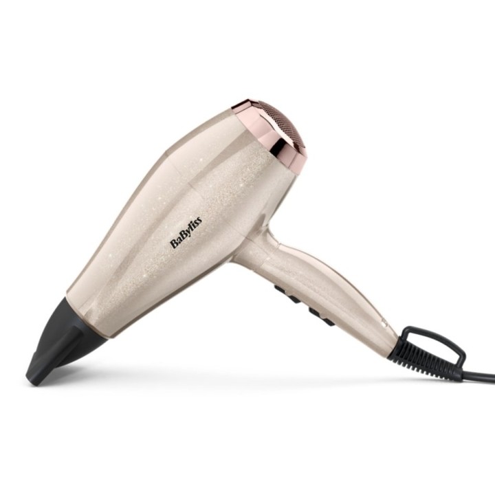 BaByliss 5914PE Asciugacapelli 2000 W nero oro rosa oro