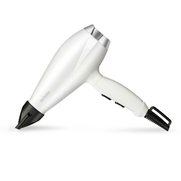 BaByliss 6704WE Asciugacapelli 2000 W nero bianco