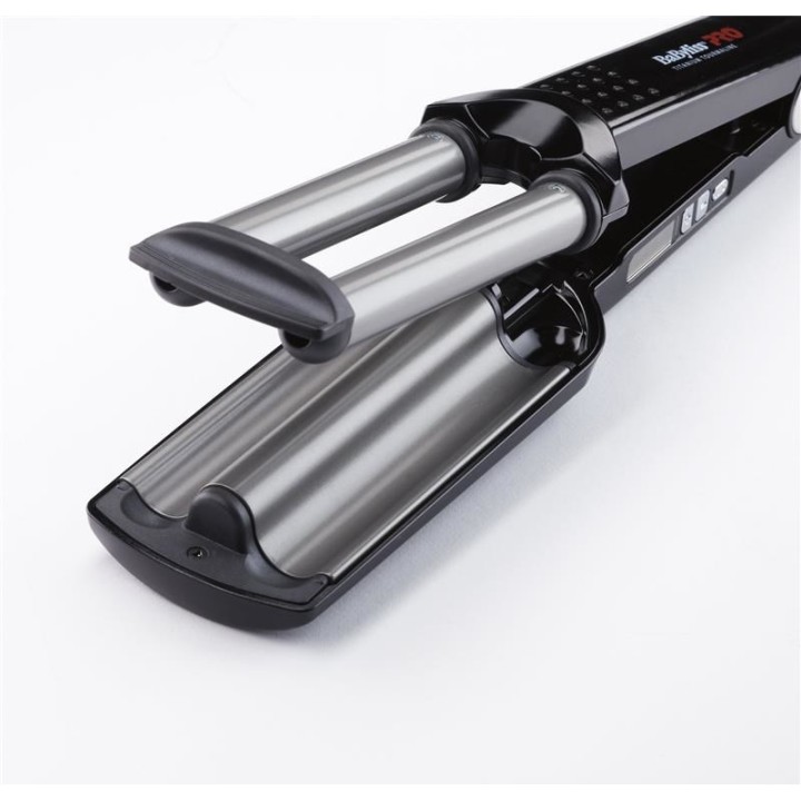 BaByliss BAB2369TTE strumento per lo styling dei capelli Piastra arricciacapelli Caldo Nero 79 W 2.7 m