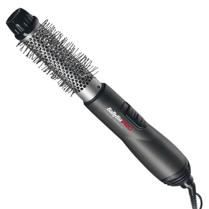 BaByliss BAB2676TTE strumento per lo styling dei capelli Piastra ad aria calda Caldo Nero 700 W 2.7 m