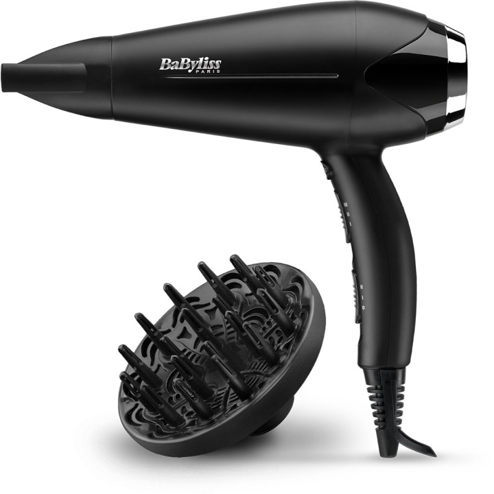 BaByliss D572DE Asciugacapelli 2200 W nero
