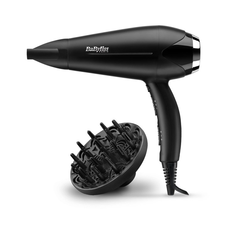 BaByliss D572DE Asciugacapelli 2200 W nero