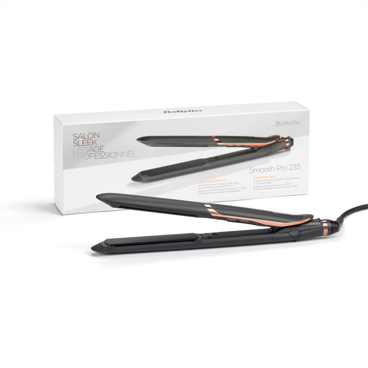 BaByliss ST394E Piastra lisciante per styling capelli Warm nero 42 W 3 m