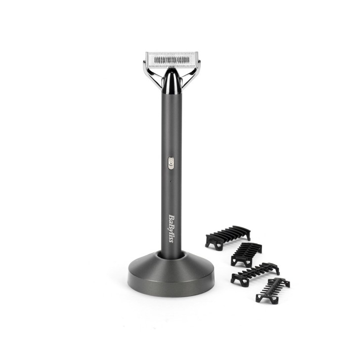 BaByliss Super-X Regolabarba Metal OT996E a batteria 5 5 mm bagnato e asciutto argento