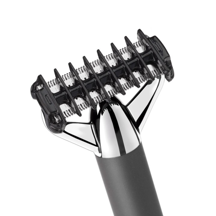 BaByliss Super-X Regolabarba Metal OT996E a batteria 5 5 mm bagnato e asciutto argento
