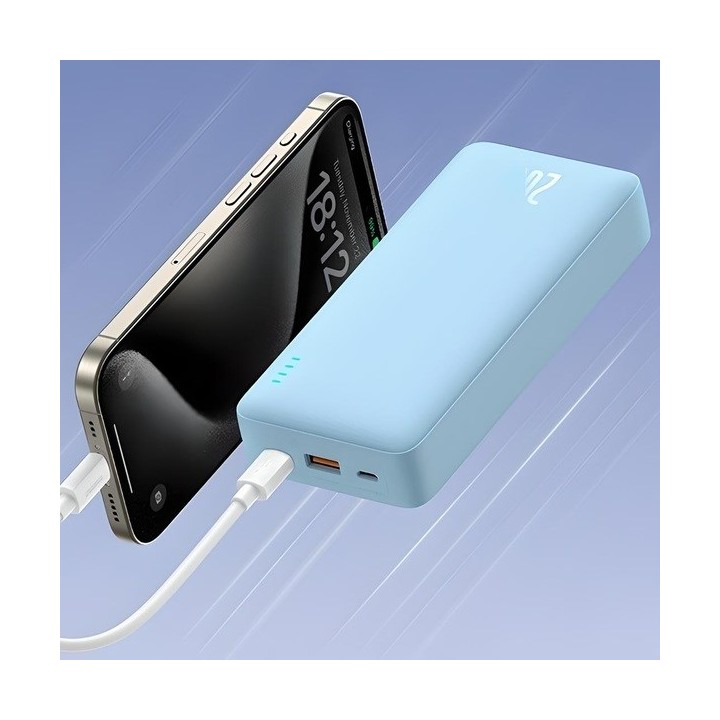 Baseus Airpow polimero al litio (LiPo) 20000 mAh blu