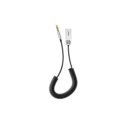 Baseus CABA01-01 cavo audio 0.5 m 3.5mm USB Type-A nero