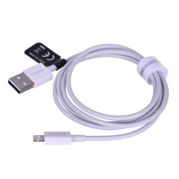 Baseus CALYS-A02 Cavo per cellulare bianco 1 m USB A Lightning
