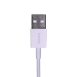 Baseus CALYS-A02 Cavo per cellulare bianco 1 m USB A Lightning