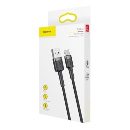 Baseus CATKLF-BG1 USB cavo 1 m USB A USB C nero