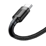 Baseus CATKLF-BG1 USB cavo 1 m USB A USB C nero