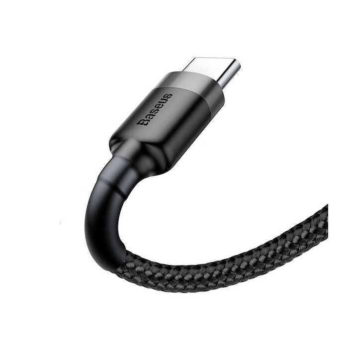 Baseus CATKLF-BG1 USB cavo 1 m USB A USB C nero