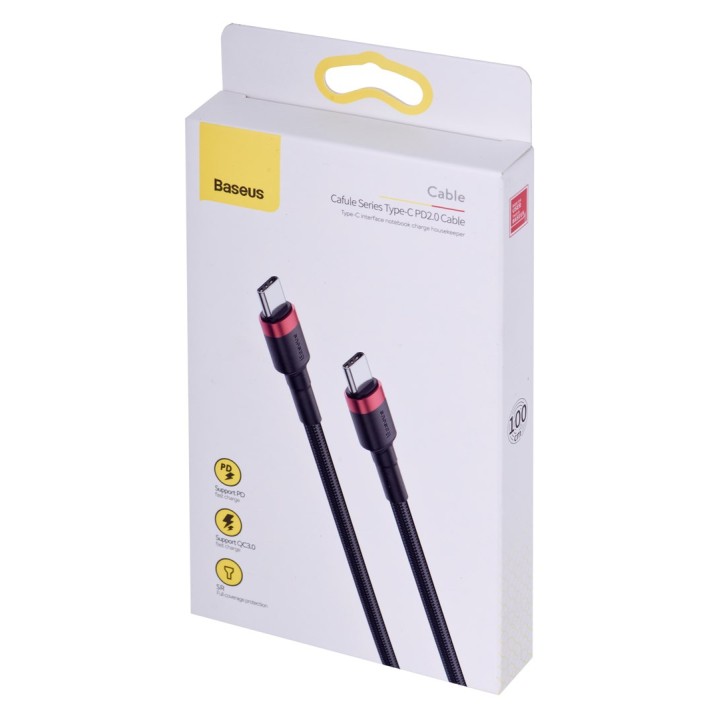 Baseus CATKLF-G91 USB cavo 1 m USB C nero