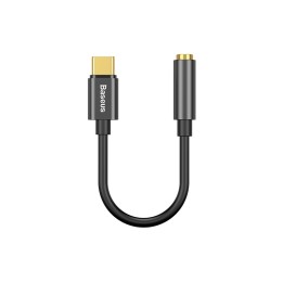 Baseus CATL54-01 adattatore genere cavo Type-C 3.5mm nero