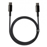 Baseus CATWJ-01 USB cavo 1 m USB C 100 W nero