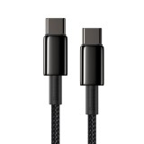 Baseus CATWJ-01 USB cavo 1 m USB C 100 W nero