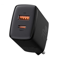 Baseus CCXJ-B01 Caricabatterie per dispositivo mobile universale nero AC Ricarica veloce da interno