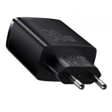 Baseus CCXJ-E01 Caricabatterie per dispositivo mobile Smartphone Smartwatch Tablet nero AC Ricarica veloce da interno
