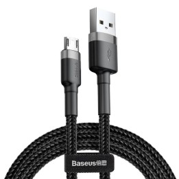 Baseus Cafule 2.4A 1m Micro USB cavo (grigio/nero)