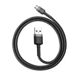 Baseus Cafule 2.4A 1m Micro USB cavo (grigio/nero)