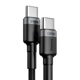 Baseus Cafule Kabel USB-C a USB-C 100 W 5 A 2 m