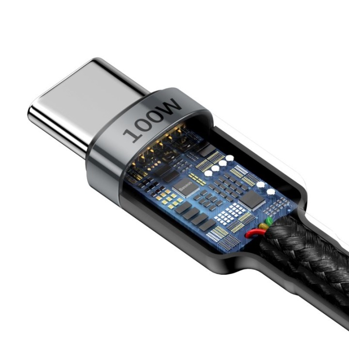 Baseus Cafule Kabel USB-C a USB-C 100 W 5 A 2 m