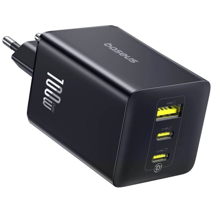 Baseus EnerFill FE11 PD QC 100 W caricatore da muro nero