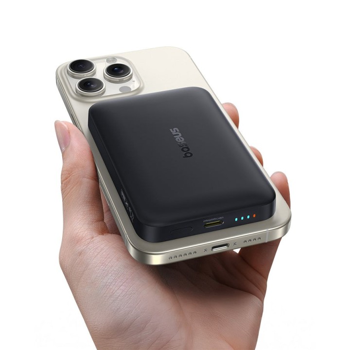 Baseus EnerFill FM11 10000 mAh ricarica wireless nero