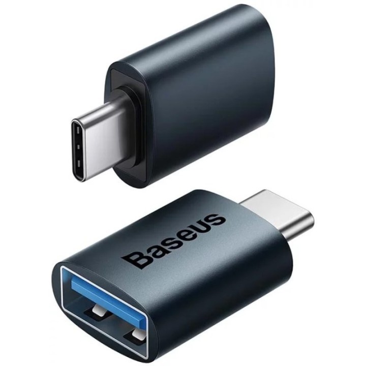 Baseus Adattatore Ingenuity Series USB-C a USB-A 10Gb/s nero