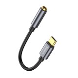 Baseus L54 cavo telefono mobile nero grigio USB C 3.5mm
