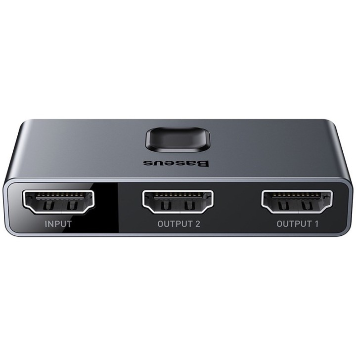 Baseus Matrix HDMI 4K HD Splitter Splitter cavo grigio