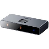 Baseus Matrix HDMI 4K HD Splitter Splitter cavo grigio