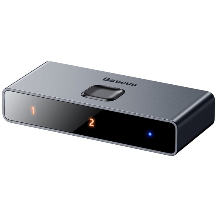 Baseus Matrix HDMI 4K HD Splitter Splitter cavo grigio